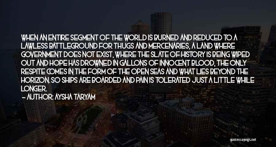 Drowned World Quotes By Aysha Taryam