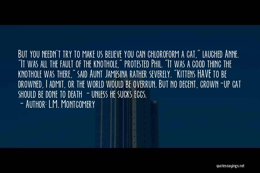 Drowned World Quotes By L.M. Montgomery