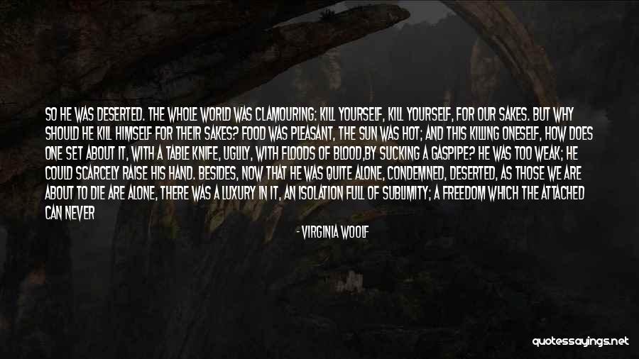 Drowned World Quotes By Virginia Woolf