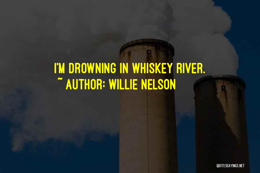 Drowning In Alcohol Quotes By Willie Nelson