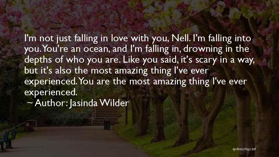 Drowning In Love Quotes By Jasinda Wilder