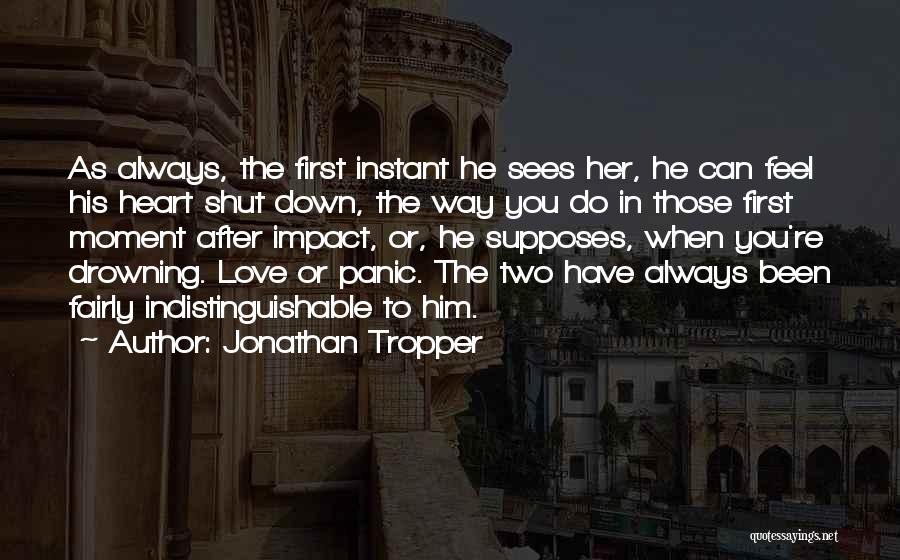 Drowning In Love Quotes By Jonathan Tropper