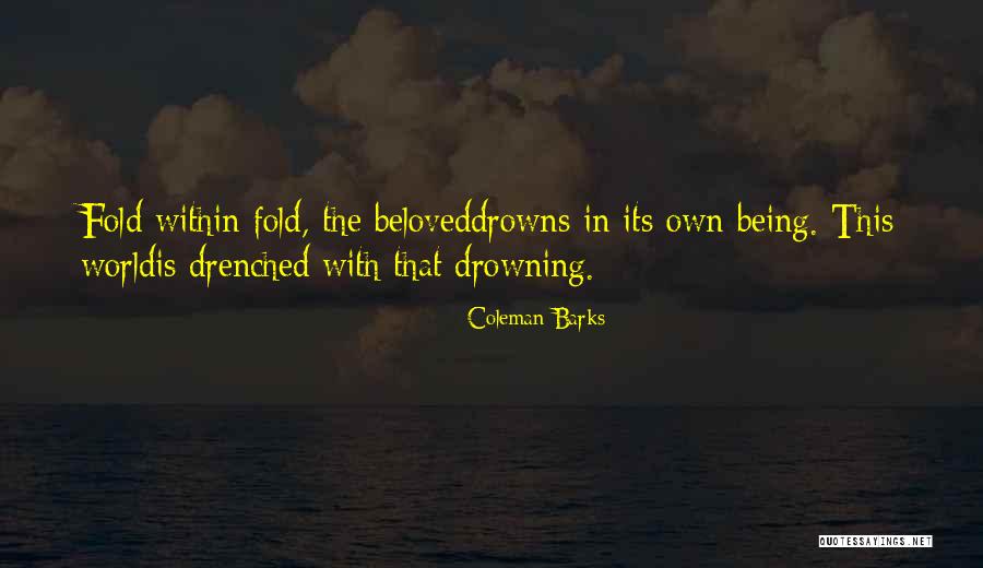 Drowns Quotes By Coleman Barks Drowns Quotes By Coleman Barks