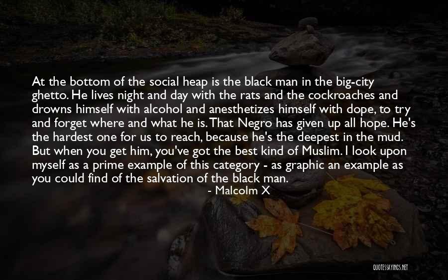 Drowns Quotes By Malcolm X Drowns Quotes By Malcolm X