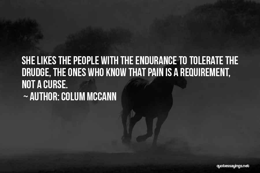 Drudge Quotes By Colum McCann
