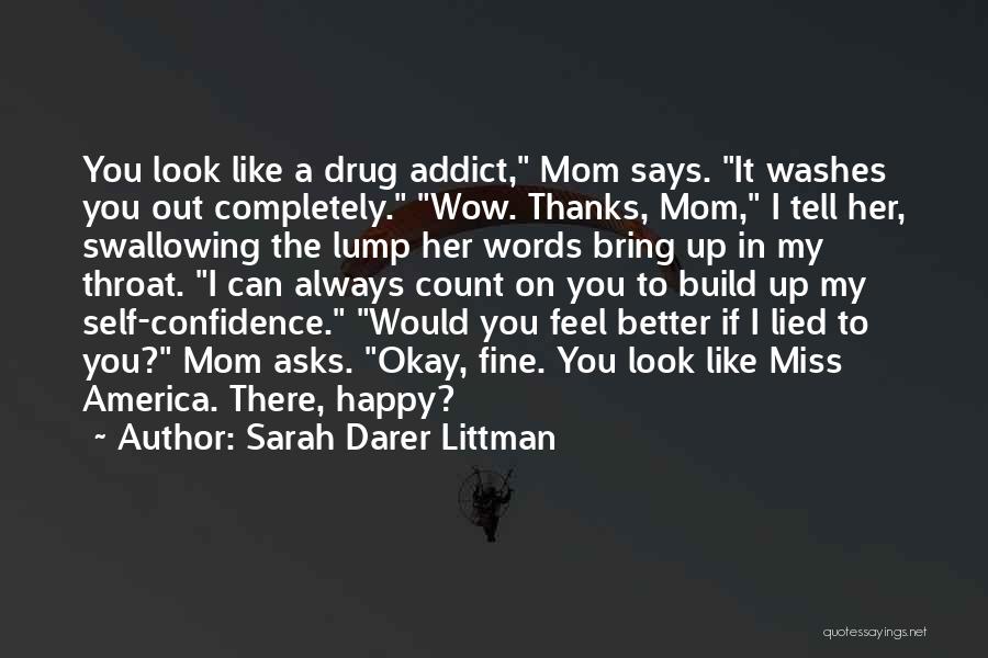 Drug Addict Mom Quotes By Sarah Darer Littman