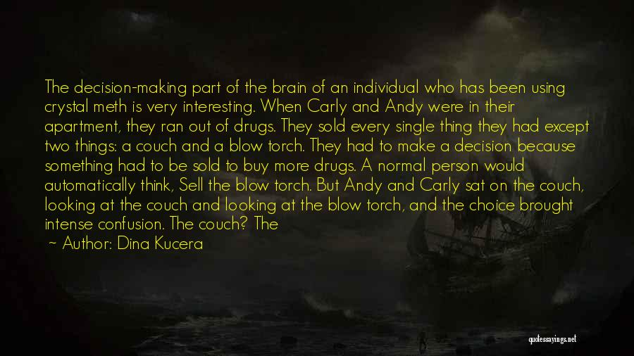 Drug Addiction Quotes By Dina Kucera