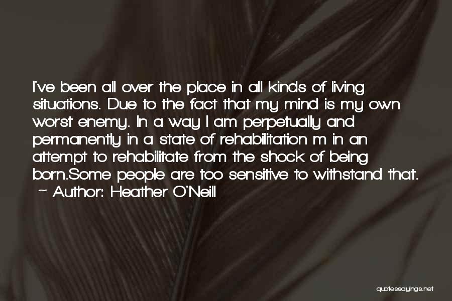 Drug Addiction Quotes By Heather O'Neill