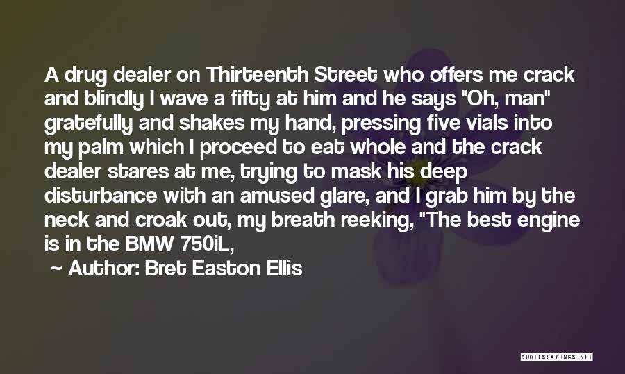 Drug Dealer Quotes By Bret Easton Ellis