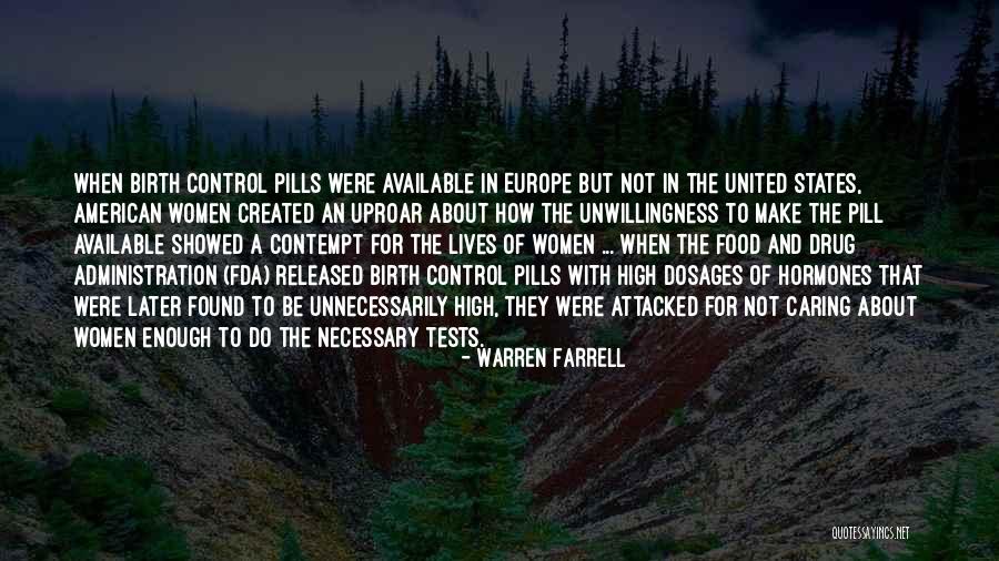 Drug Tests Quotes By Warren Farrell