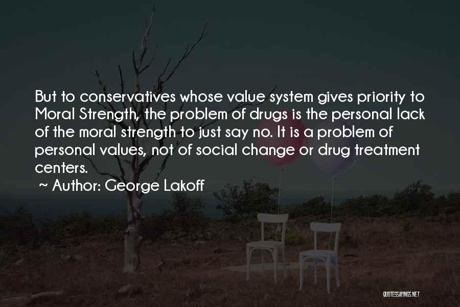 Drug Treatment Quotes By George Lakoff