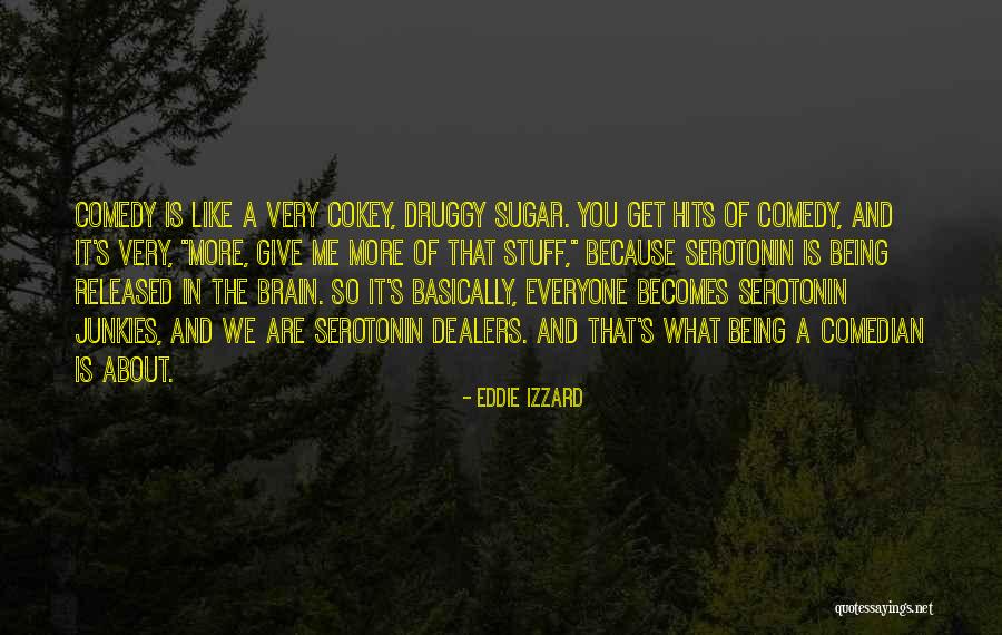 Druggy Quotes By Eddie Izzard