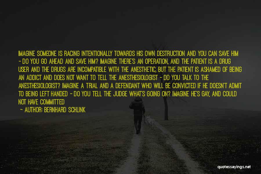 Drugs And Crime Quotes By Bernhard Schlink