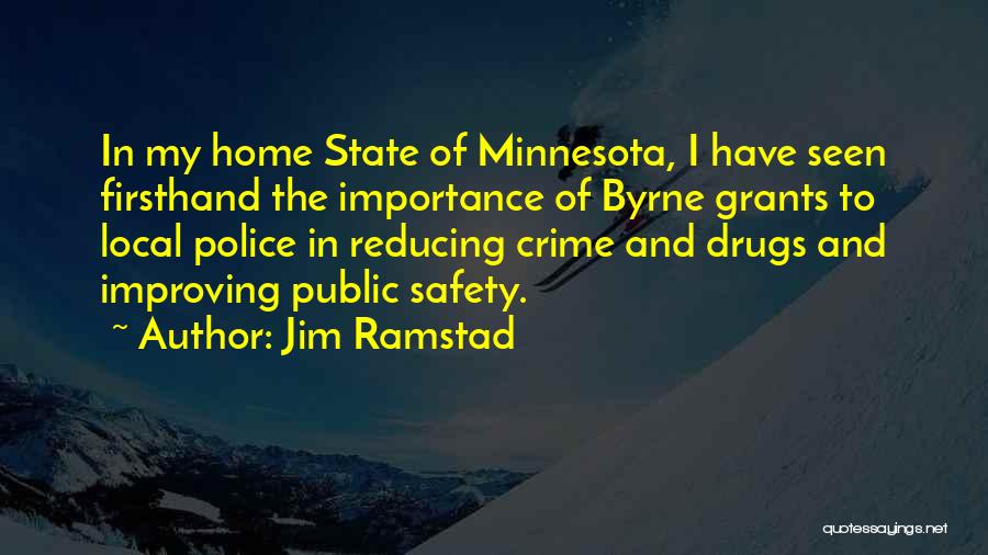 Drugs And Crime Quotes By Jim Ramstad