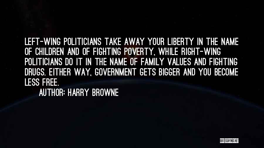 Drugs And Family Quotes By Harry Browne