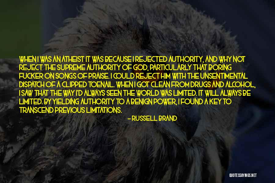 Drugs And God Quotes By Russell Brand