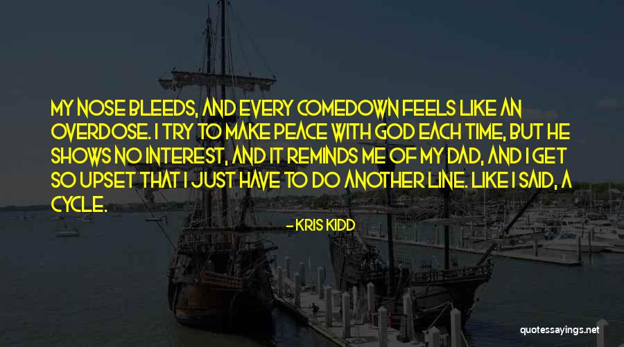 Drugs And Religion Quotes By Kris Kidd