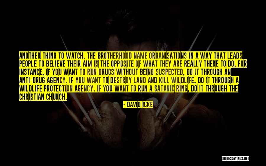 Drugs Destroy Quotes By David Icke