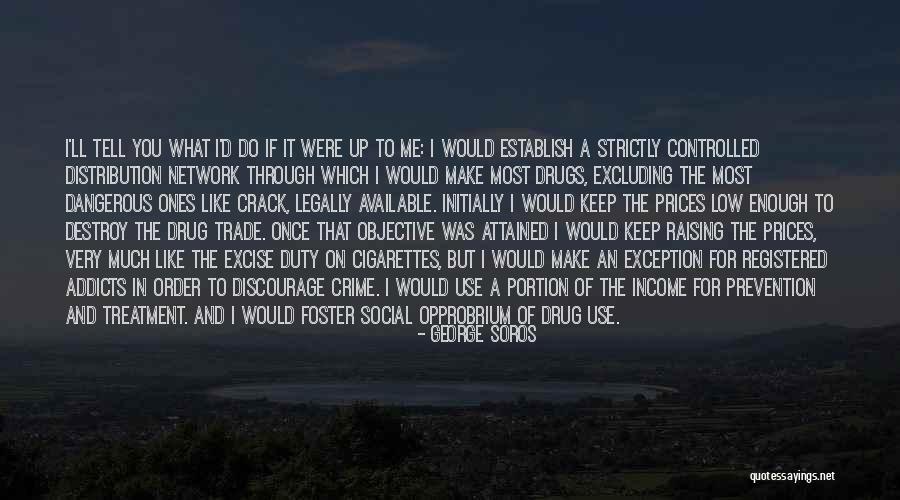 Drugs Destroy Quotes By George Soros Drugs Destroy Quotes By George Soros