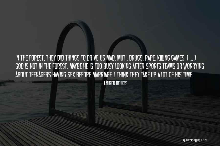 Drugs In Sports Quotes By Lauren Beukes