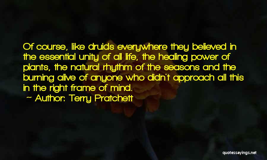 Druids Quotes By Terry Pratchett