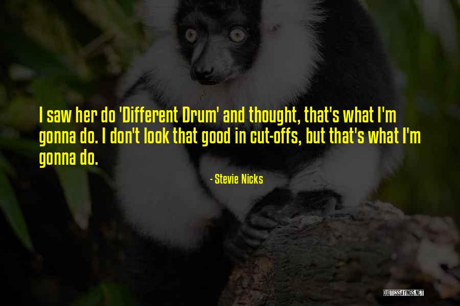 Drum Quotes By Stevie Nicks