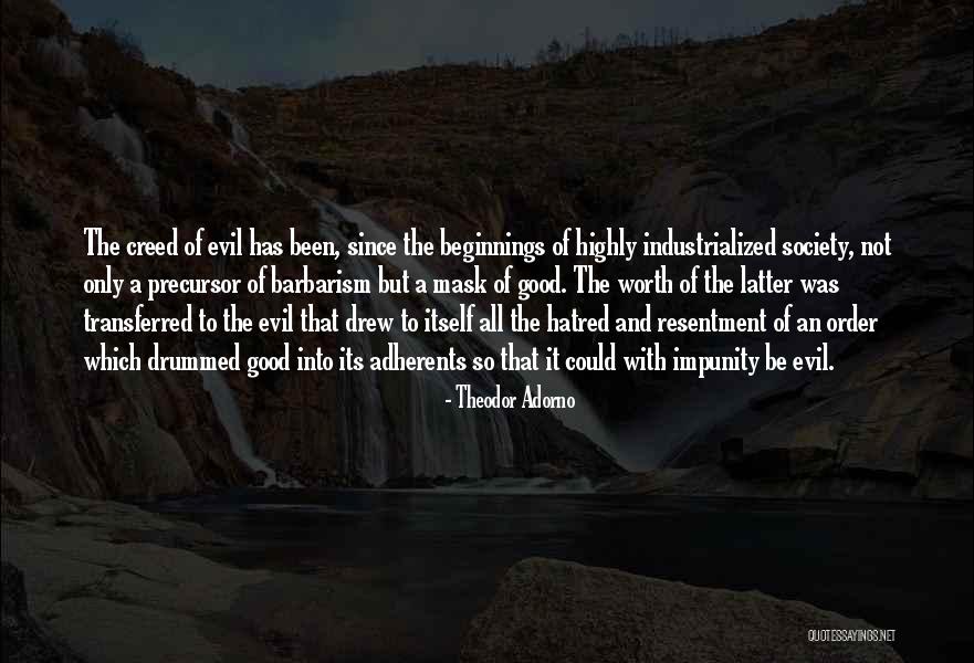 Drummed Quotes By Theodor Adorno Drummed Quotes By Theodor Adorno