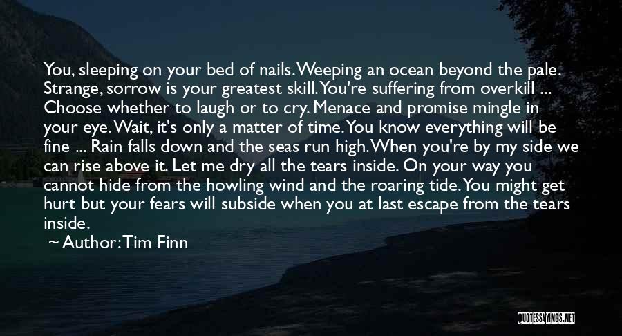 Dry My Tears Quotes By Tim Finn