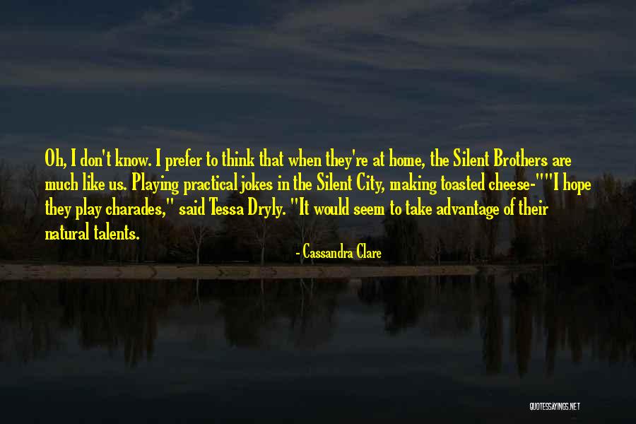 Dryly Quotes By Cassandra Clare Dryly Quotes By Cassandra Clare