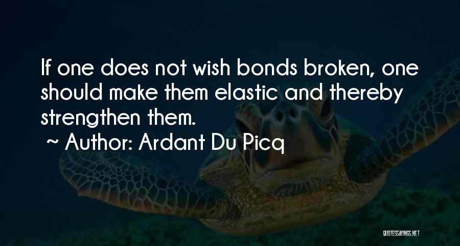 Du Picq Quotes By Ardant Du Picq