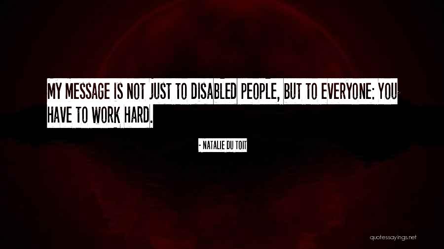 Du Toit Quotes By Natalie Du Toit Du Toit Quotes By Natalie Du Toit