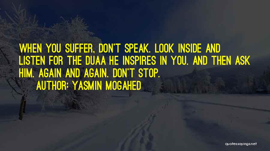 Duaa Quotes By Yasmin Mogahed