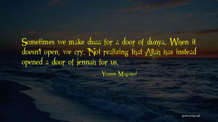 Duaa Quotes By Yasmin Mogahed