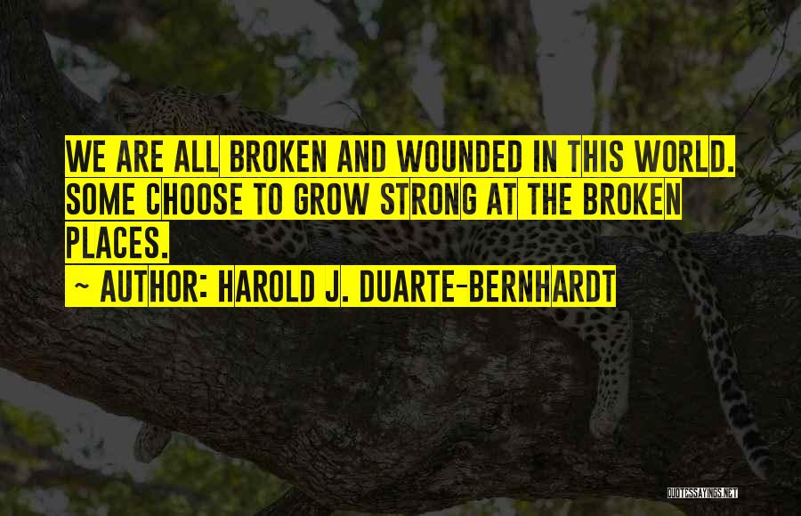 Duarte Quotes By Harold J. Duarte-Bernhardt