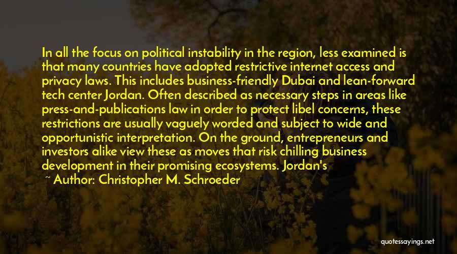 Dubai Quotes By Christopher M. Schroeder