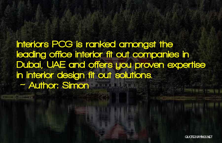 Dubai Quotes By Simon