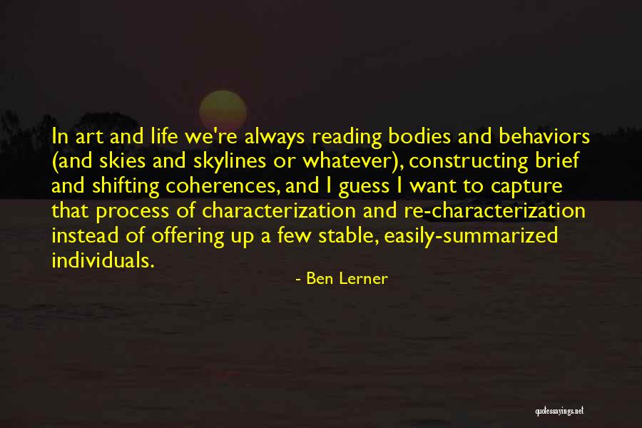 Dubini Residence Quotes By Ben Lerner Dubini Residence Quotes By Ben Lerner