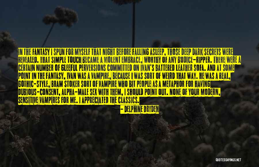 Dubious Quotes By Delphine Dryden Dubious Quotes By Delphine Dryden