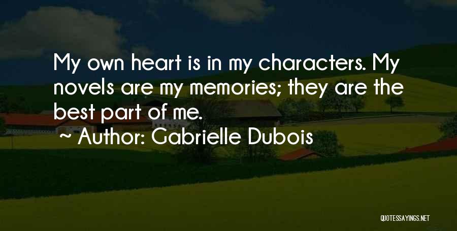 Dubois Quotes By Gabrielle Dubois