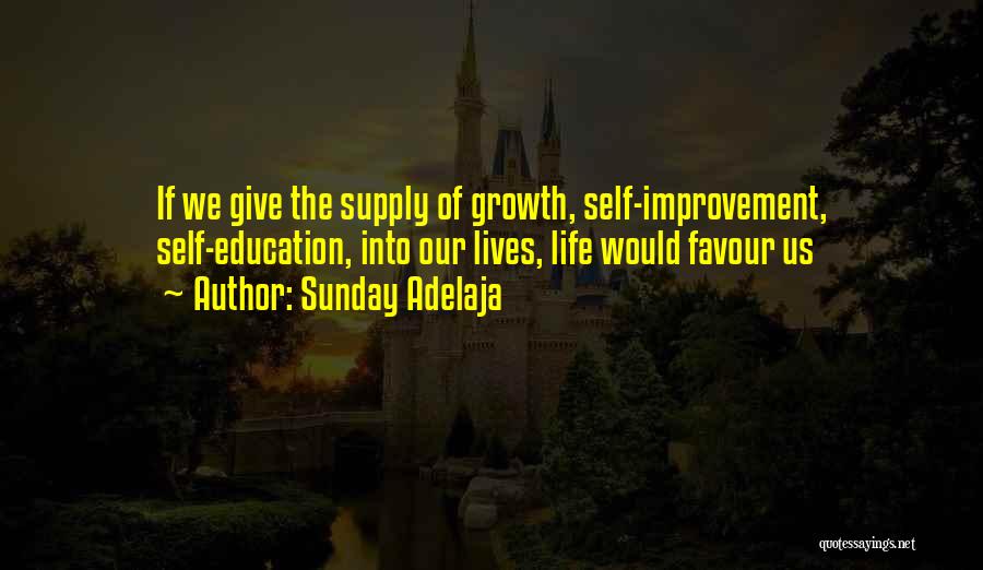 Ducation Quotes By Sunday Adelaja