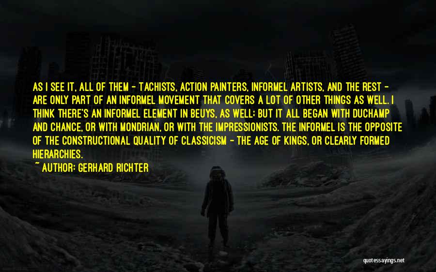Duchamp Quotes By Gerhard Richter