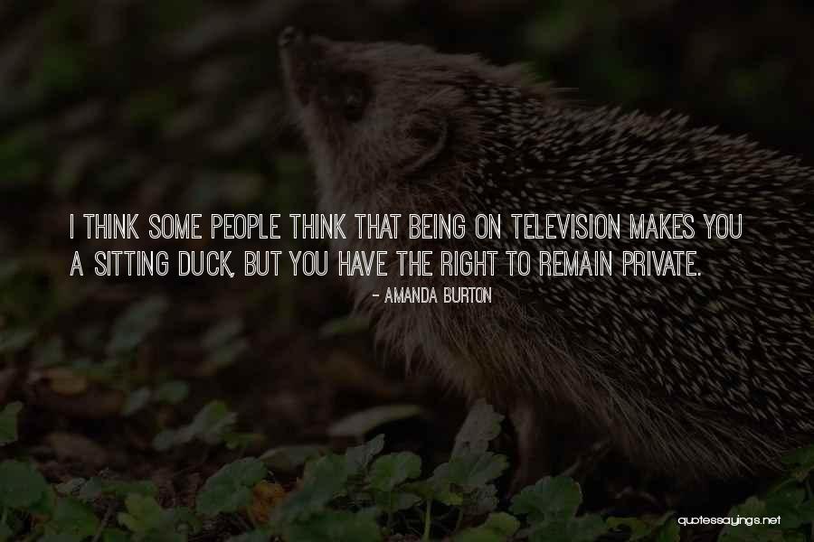 Duck People Quotes By Amanda Burton Duck People Quotes By Amanda Burton