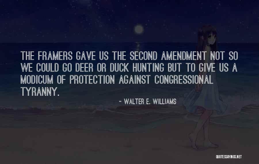 Duck Quotes By Walter E. Williams