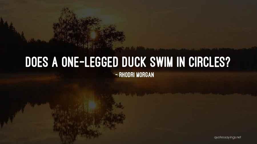 Ducks Quotes By Rhodri Morgan