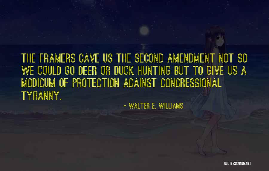 Ducks Quotes By Walter E. Williams