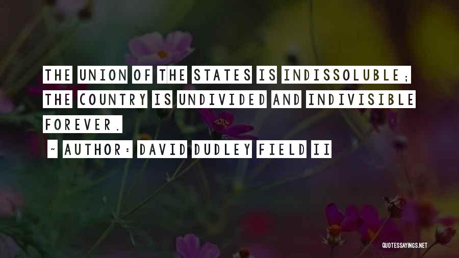 Dudley Quotes By David Dudley Field II