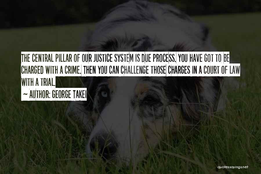 Due Process Law Quotes By George Takei