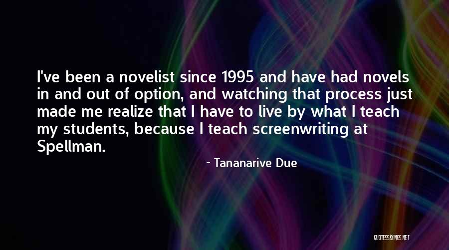 Due Process Quotes By Tananarive Due