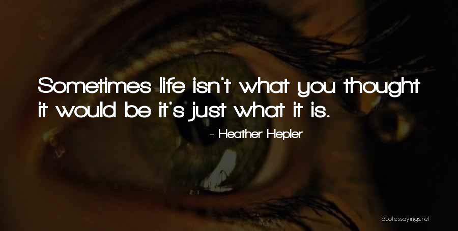 Duelos Esperados Quotes By Heather Hepler Duelos Esperados Quotes By Heather Hepler