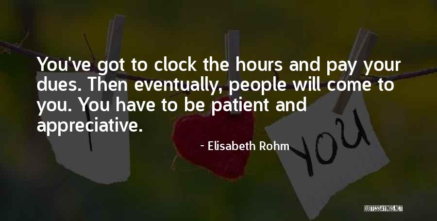 Dues Quotes By Elisabeth Rohm Dues Quotes By Elisabeth Rohm